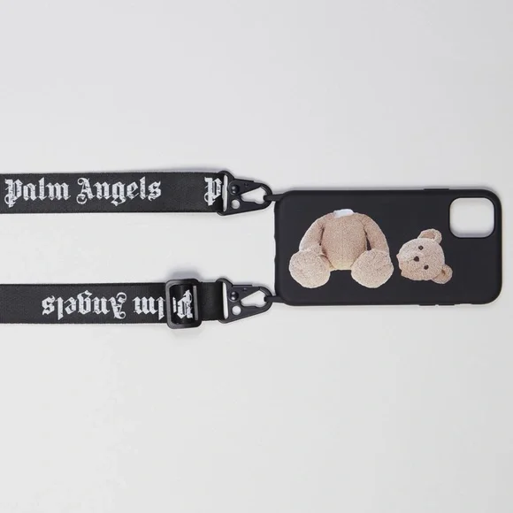 Palm Angels Teddy Bear iPhone 11 Pro Neck Case, New w/Tag - Picture 1 of 8